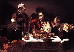 Supper at Emmaus by Caravaggio